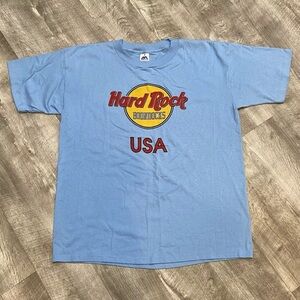 Vintage Hard Rock Cafe T Shirt Boondocks USA Single Stitch Sleeve Size XXL RARE.